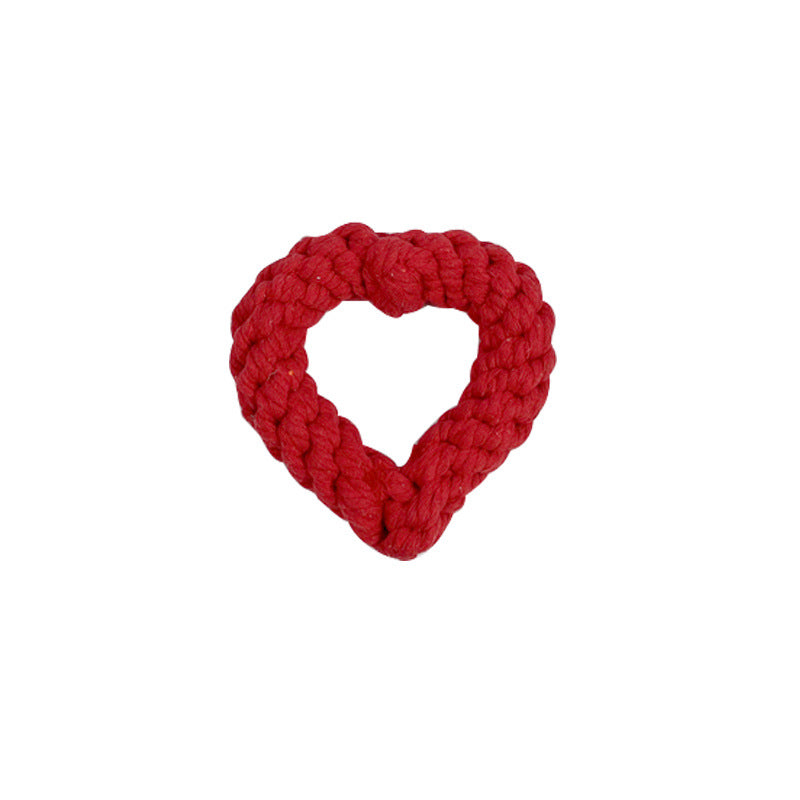 KFX-7073981 Cotton Rope Chew Toys for Small Dogs and Puppies - Interactive Training & Teething Solutions