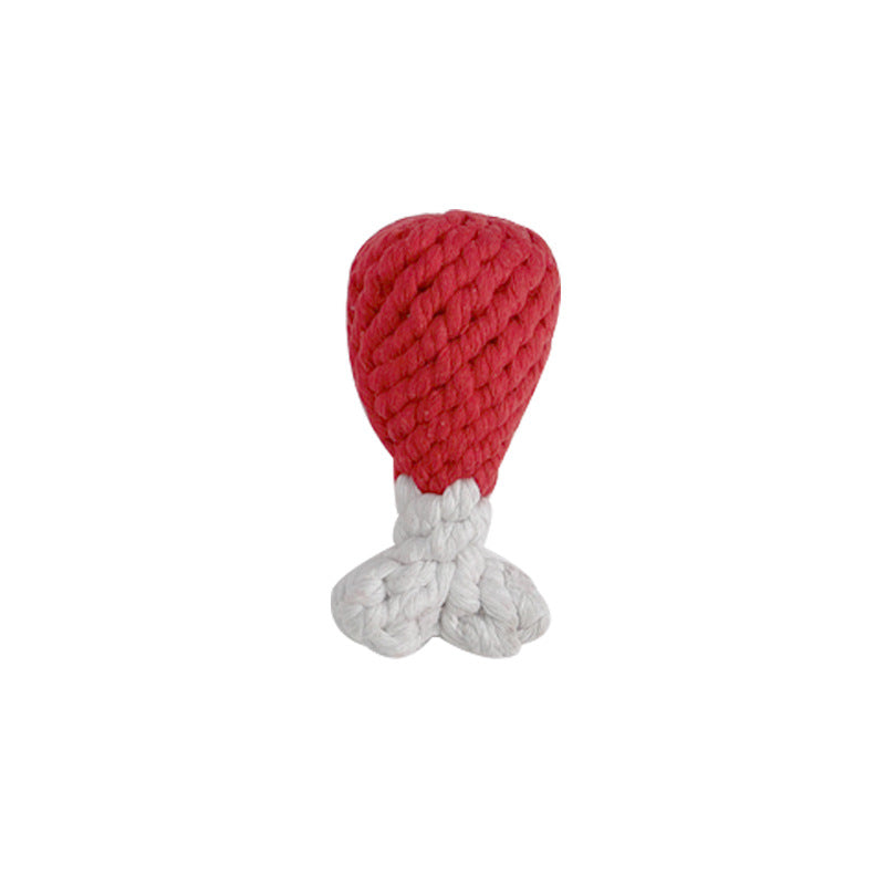 KFX-7073981 Cotton Rope Chew Toys for Small Dogs and Puppies - Interactive Training & Teething Solutions