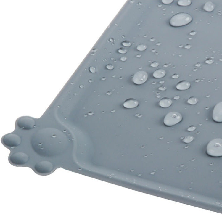 KFX-7075005 Silicone Pet Feeding Mat for Dogs and Cats - Easy to Clean, Durable, Non-Toxic, 47 x 30CM