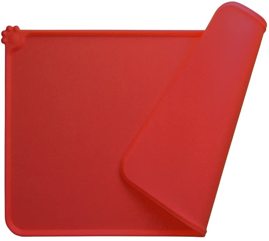 KFX-7075005 Silicone Pet Feeding Mat for Dogs and Cats - Easy to Clean, Durable, Non-Toxic, 47 x 30CM