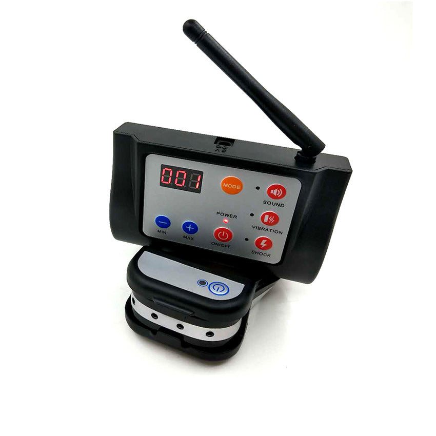 KFX-7076413 Two-in-One Dog Training Device with Wireless Electronic Fence and Remote Control Features