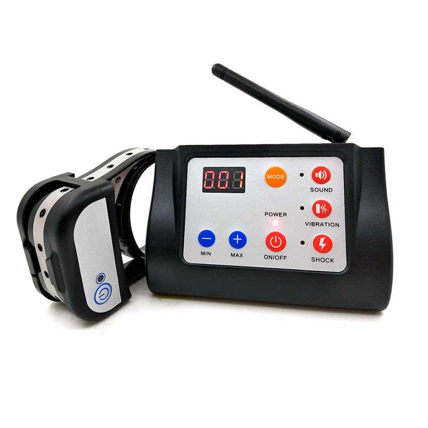 KFX-7076413 Two-in-One Dog Training Device with Wireless Electronic Fence and Remote Control Features