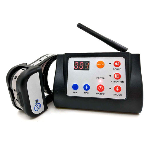 KFX-7076413 Two-in-One Dog Training Device with Wireless Electronic Fence and Remote Control Features