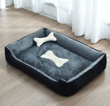 KFX-7077181 Comfortable Waterproof Dog Bed Mat with Anti-Slip Design for Small to Medium Pets