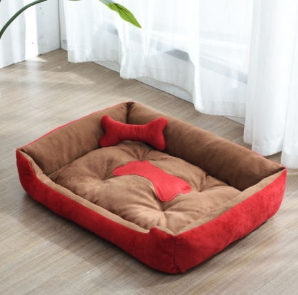 KFX-7077181 Comfortable Waterproof Dog Bed Mat with Anti-Slip Design for Small to Medium Pets
