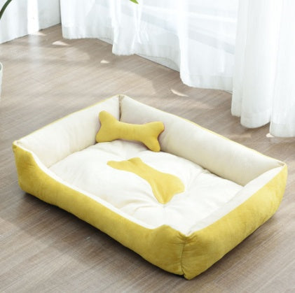KFX-7077181 Comfortable Waterproof Dog Bed Mat with Anti-Slip Design for Small to Medium Pets