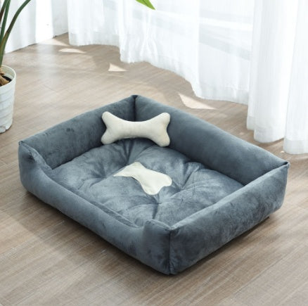 KFX-7077181 Comfortable Waterproof Dog Bed Mat with Anti-Slip Design for Small to Medium Pets