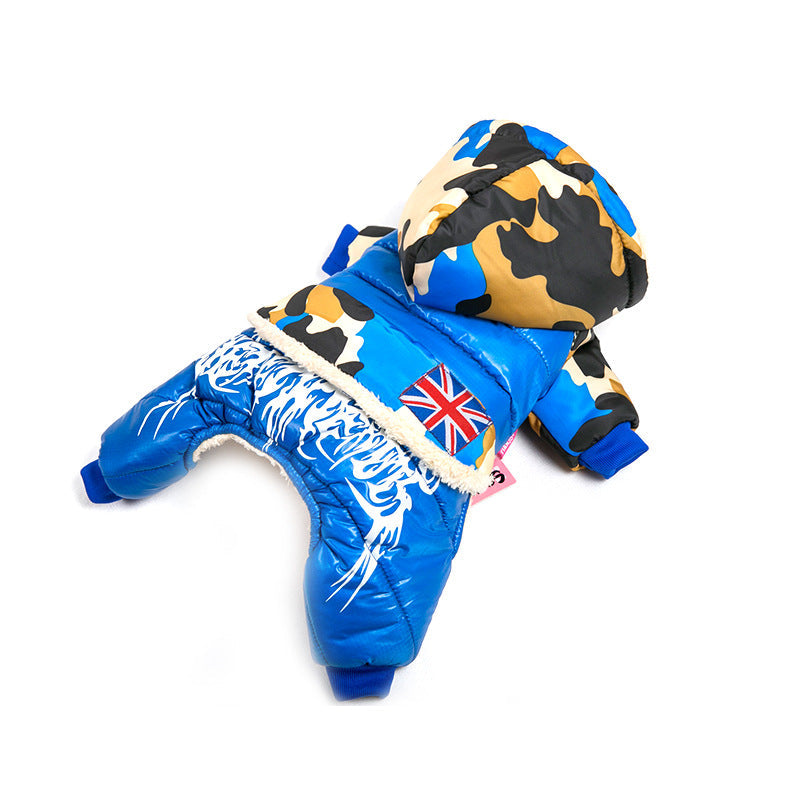 KFX-7077565 Cozy Winter Dog Coat with Soft Fleece Lining - Multiple Sizes Available