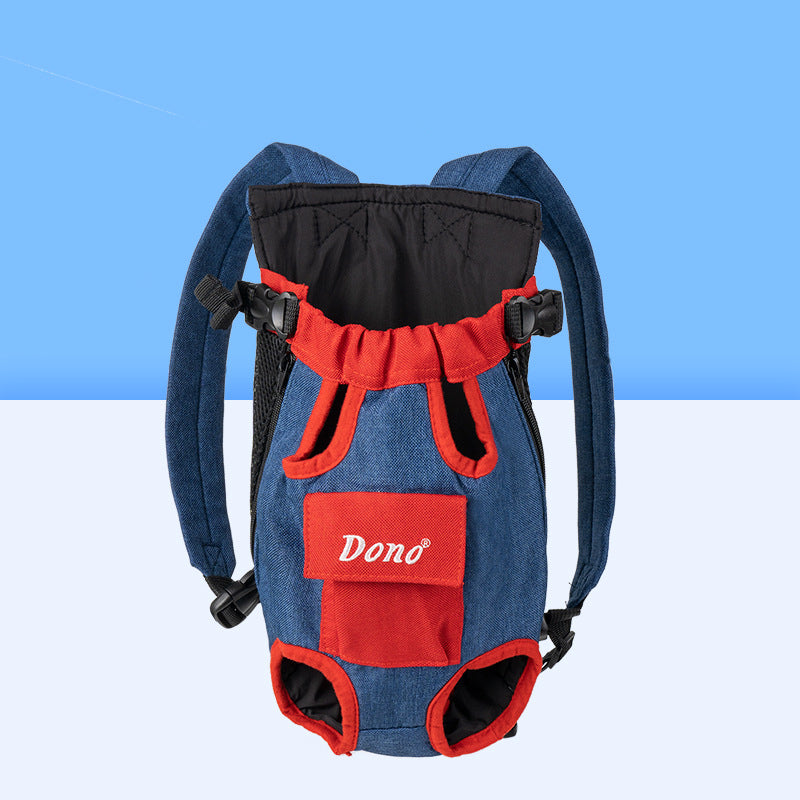 KFX-7086141 Pet Front Carrier Sling Bag for Dogs and Cats - Breathable Portable Backpack with Cross Shoulder Strap