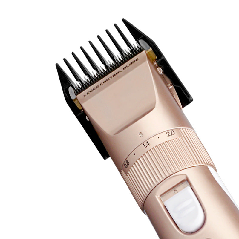 KFX-7090237 Pet Grooming Shaver with Ceramic Titanium Head and Adjustable Limit Combs