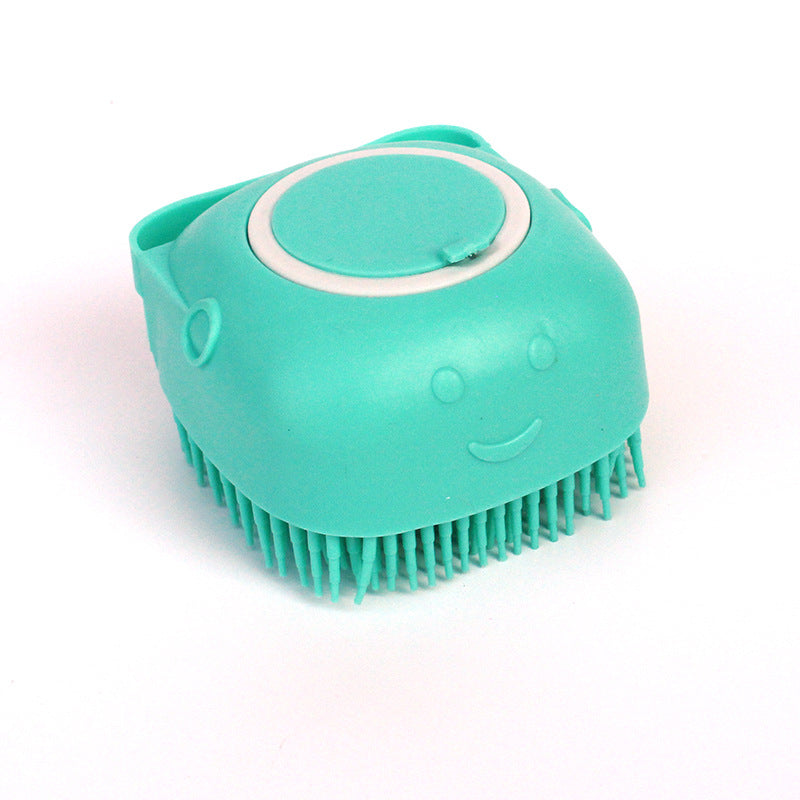 KFX-7095997 Silicone Dog Bath Massage Gloves for Gentle Grooming and Cleaning Pets