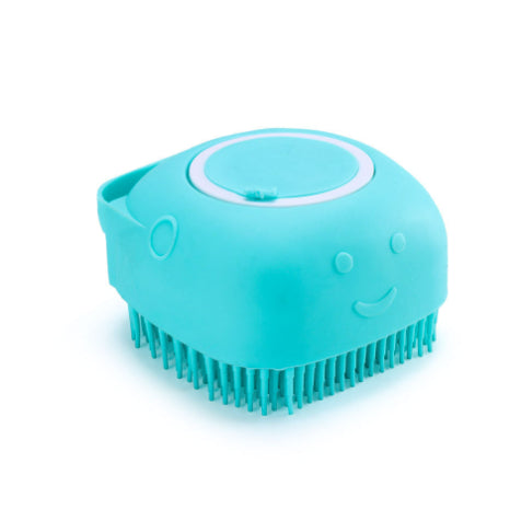 KFX-7095997 Silicone Dog Bath Massage Gloves for Gentle Grooming and Cleaning Pets