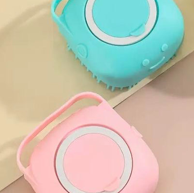 KFX-7095997 Silicone Dog Bath Massage Gloves for Gentle Grooming and Cleaning Pets