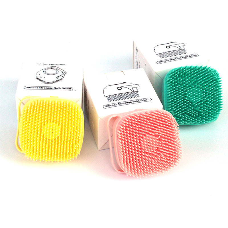 KFX-7095997 Silicone Dog Bath Massage Gloves for Gentle Grooming and Cleaning Pets