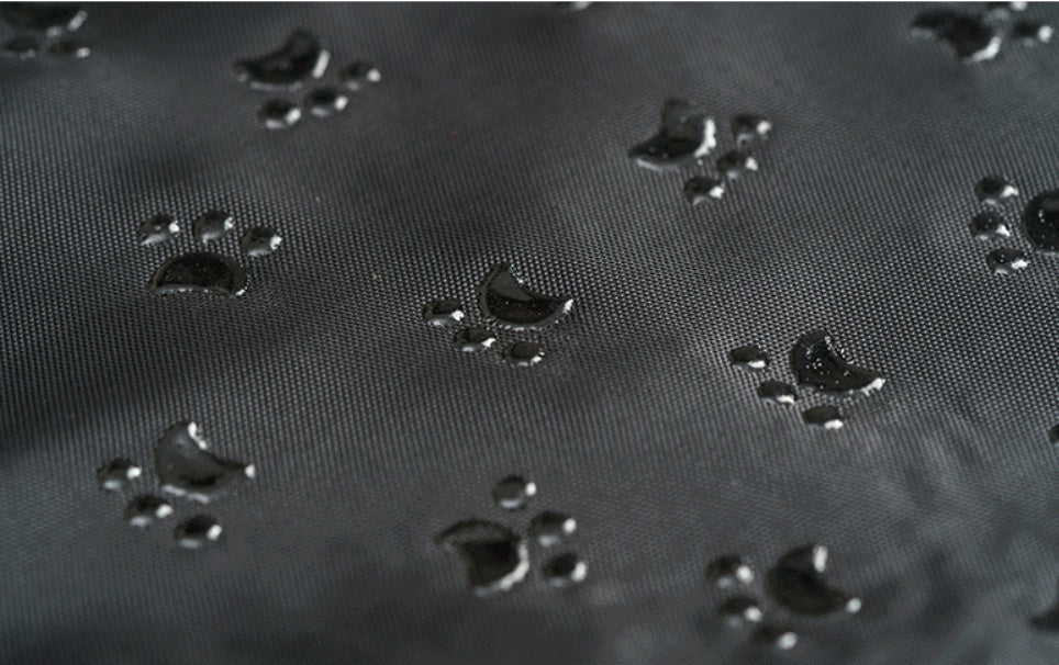 KFX-7096253 Thickened Dog Bed Mat with High Resilience Sponge and Printed Canvas Cover
