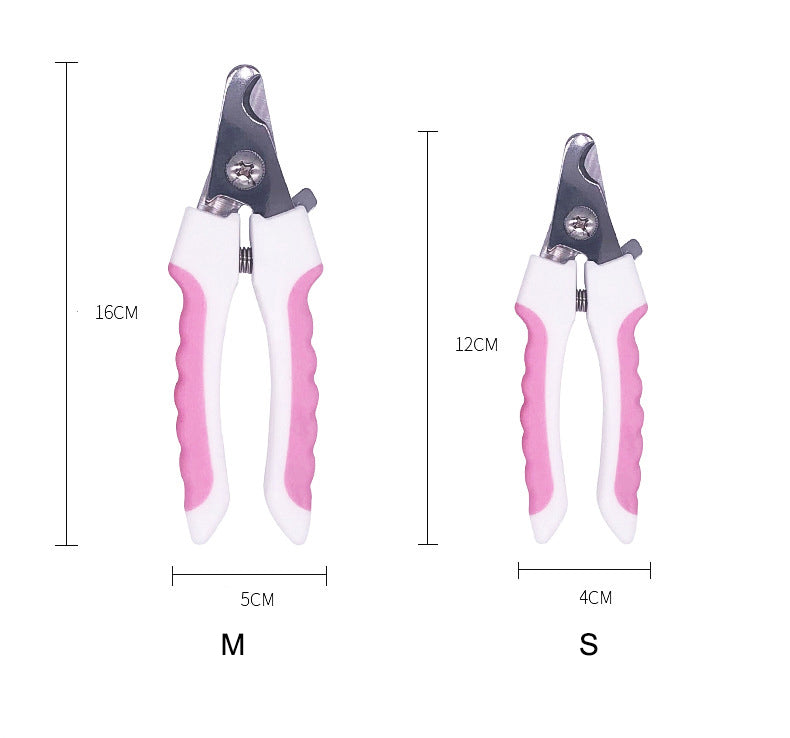 KFX-7098173 Pet Nail Clippers with Sharp Stainless Steel Blades and Comfort Grip Handle