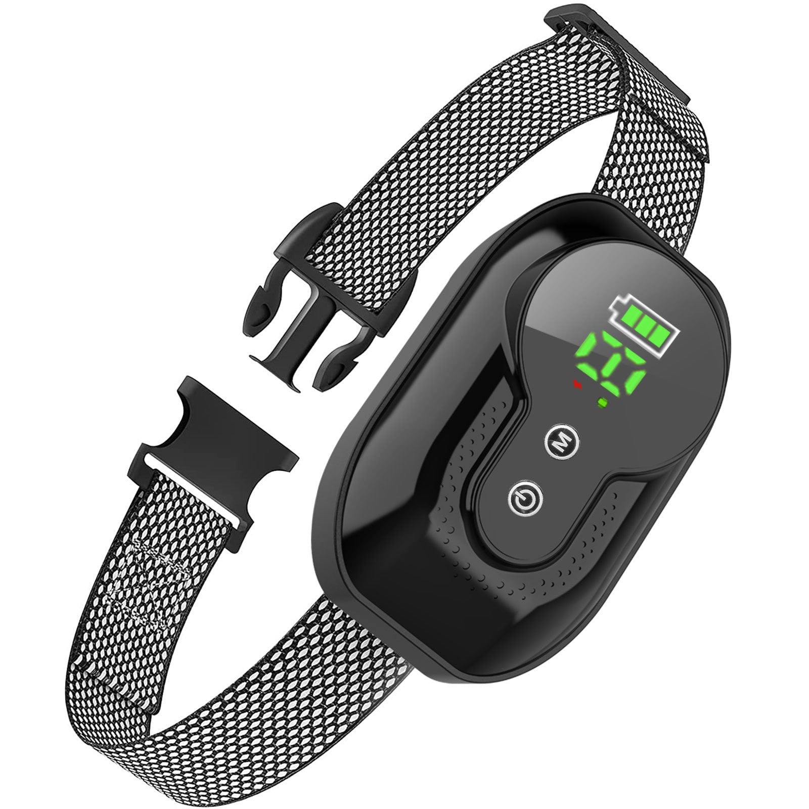 KFX-7102141 Intelligent Waterproof Dog Collar with Sound, Vibration, and Electric Shock Modes