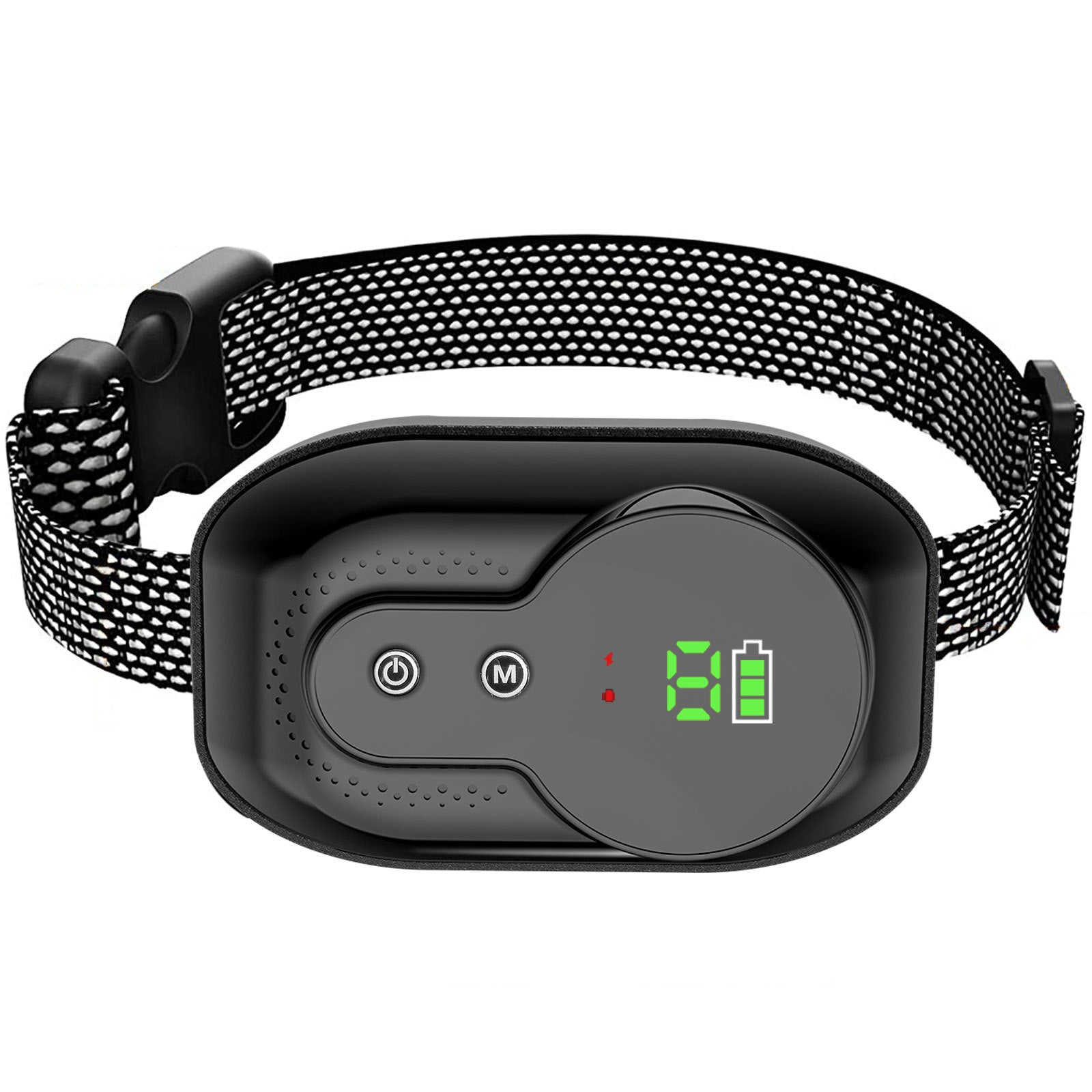 KFX-7102141 Intelligent Waterproof Dog Collar with Sound, Vibration, and Electric Shock Modes