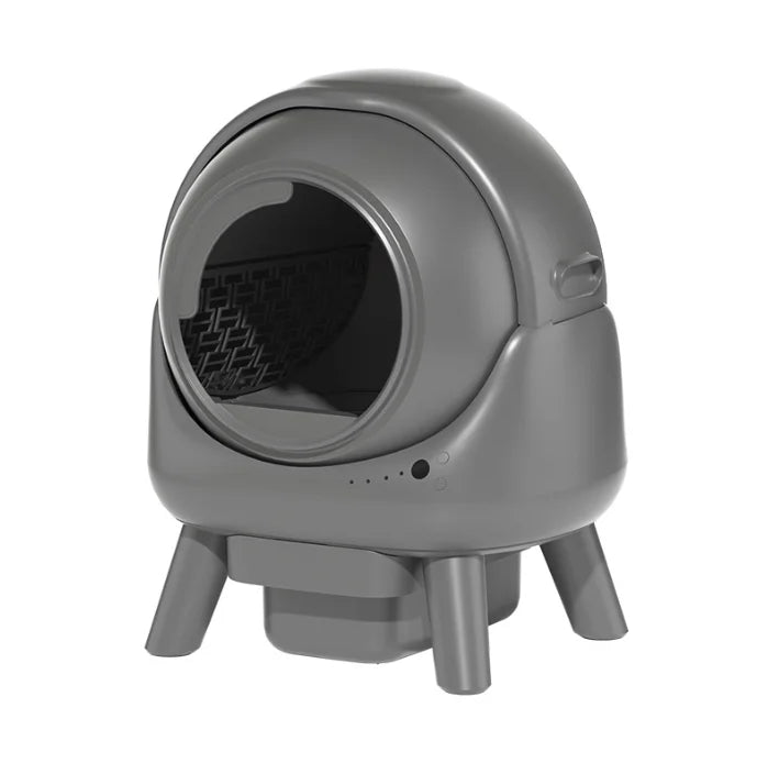 KFX-710931 Large 65L Full-Cover Cat Litter Box with Anti-Splash Design and Odor Control