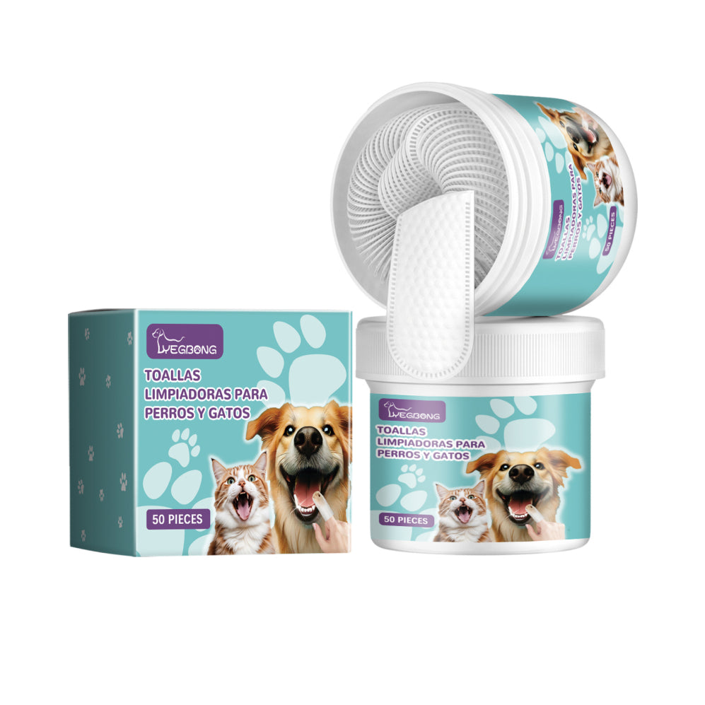 KFX-7119293 Cleaning Finger Muffs for Dogs to Remove Tartar with Natural Ingredients