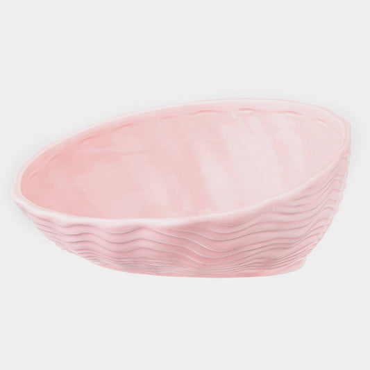 KFX-7127357 Ceramic Cat Bowl with Angled Mouth and Bamboo Frame - Small and Large Sizes Available