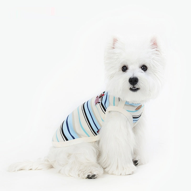 KFX-7132605 Casual Blended Fabric Vest for Small and Medium Dogs