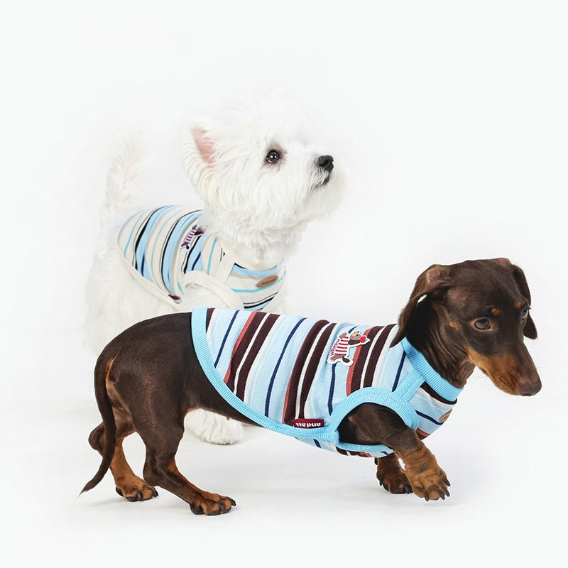 KFX-7132605 Casual Blended Fabric Vest for Small and Medium Dogs