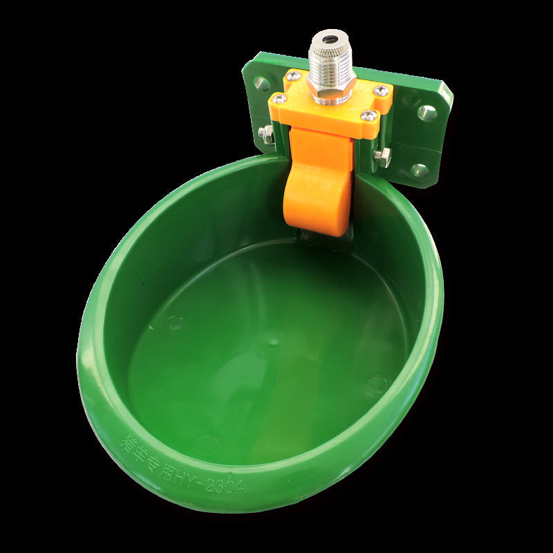 KFX-7133117 Plastic Drinking Bowl for Sheep - Durable Engineering Plastic Water Nozzle, Efficient Hydration Solution