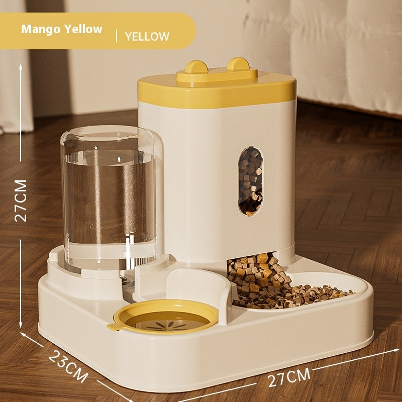 KFX-7136701 Automatic Pet Feeder and Water Dispenser for Dogs and Cats - Multiple Color Options Available
