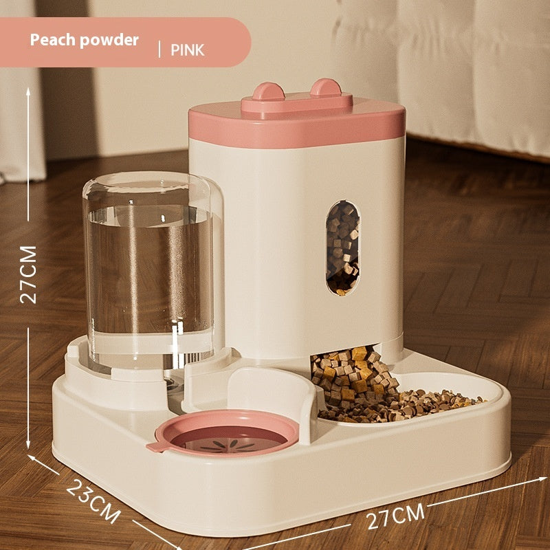KFX-7136701 Automatic Pet Feeder and Water Dispenser for Dogs and Cats - Multiple Color Options Available