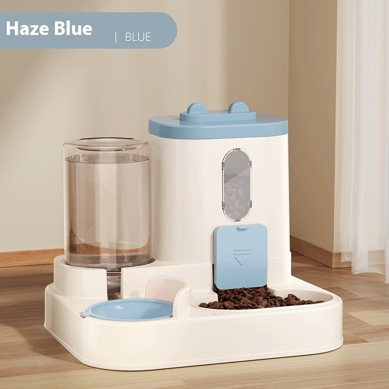 KFX-7136701 Automatic Pet Feeder and Water Dispenser for Dogs and Cats - Multiple Color Options Available
