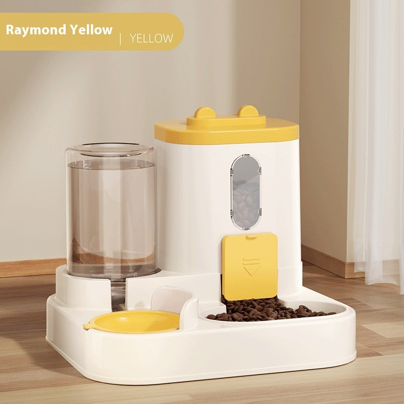 KFX-7136701 Automatic Pet Feeder and Water Dispenser for Dogs and Cats - Multiple Color Options Available