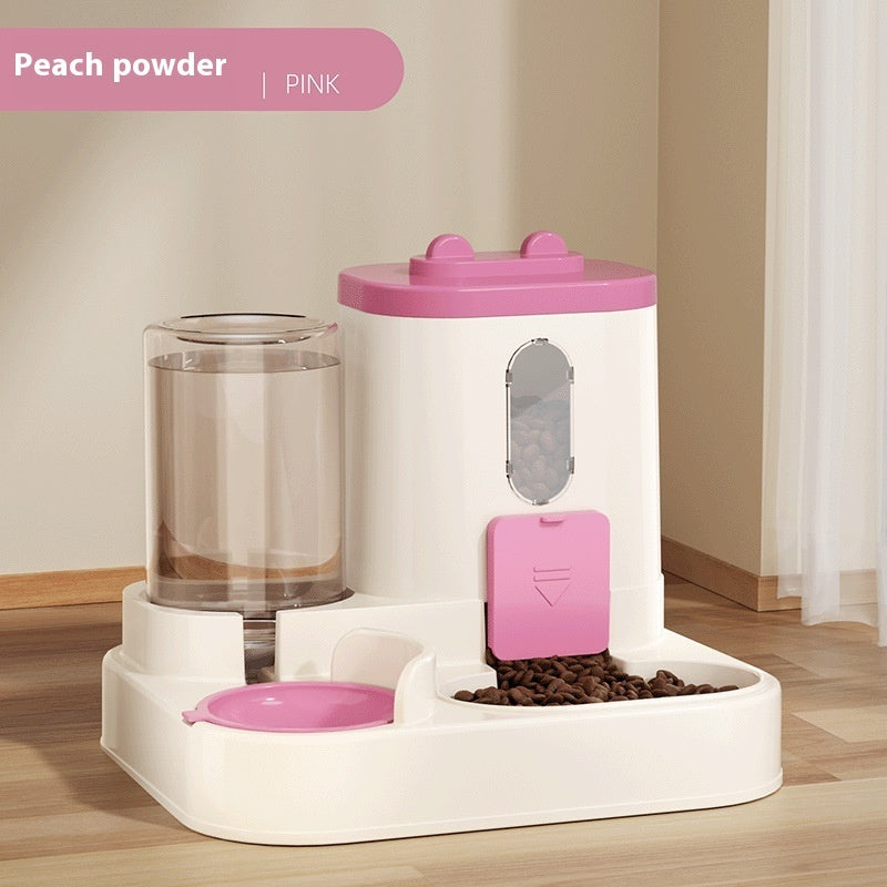 KFX-7136701 Automatic Pet Feeder and Water Dispenser for Dogs and Cats - Multiple Color Options Available