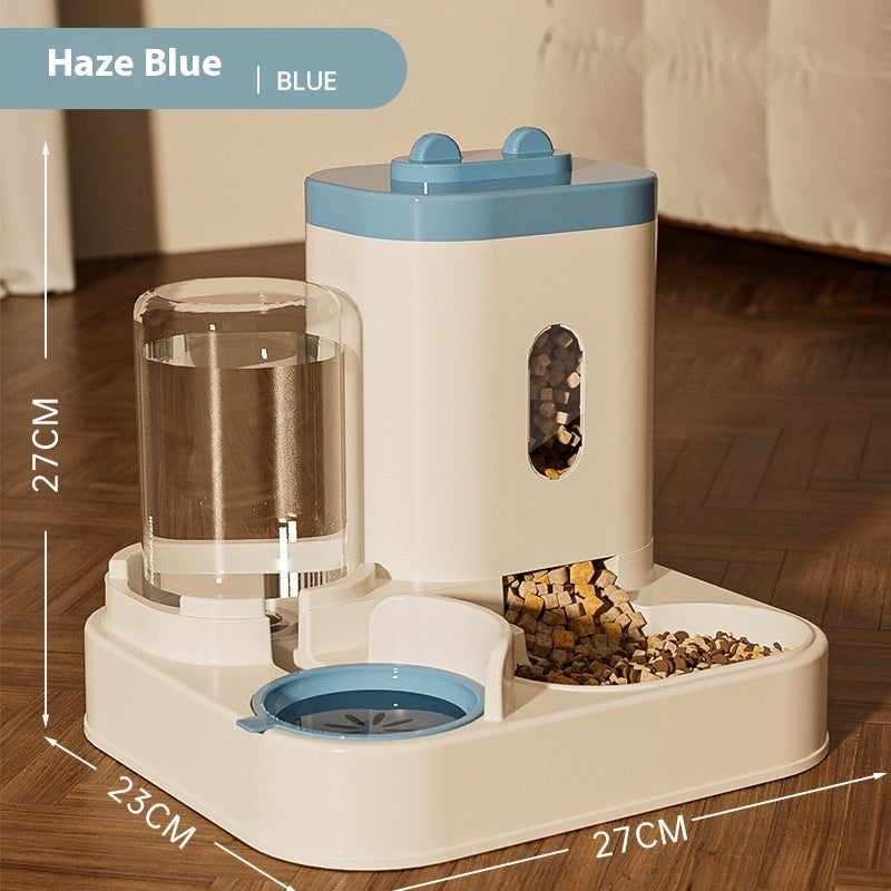 KFX-7136701 Automatic Pet Feeder and Water Dispenser for Dogs and Cats - Multiple Color Options Available