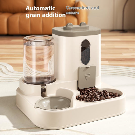 KFX-7136701 Automatic Pet Feeder and Water Dispenser for Dogs and Cats - Multiple Color Options Available