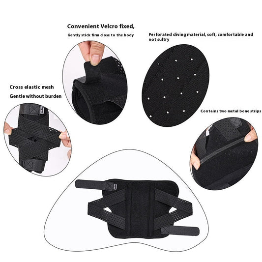 KFX-7138365 Second Generation Black Polyester Pet Dog Auxiliary Strap