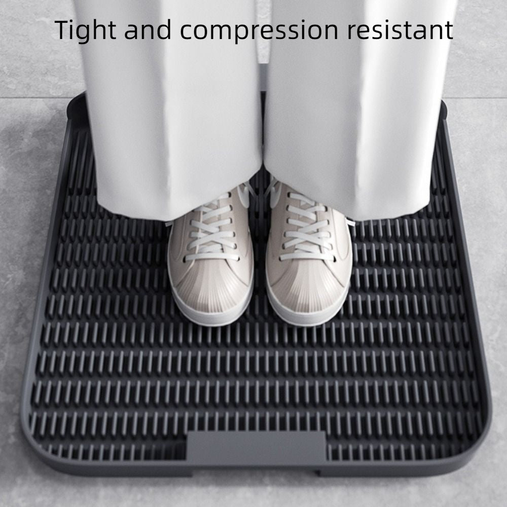 KFX-7140157 Durable Non-Slip Easy to Clean Cat Litter Pedal with Comfortable Design and Slanted Mouth – 37x37x8cm
