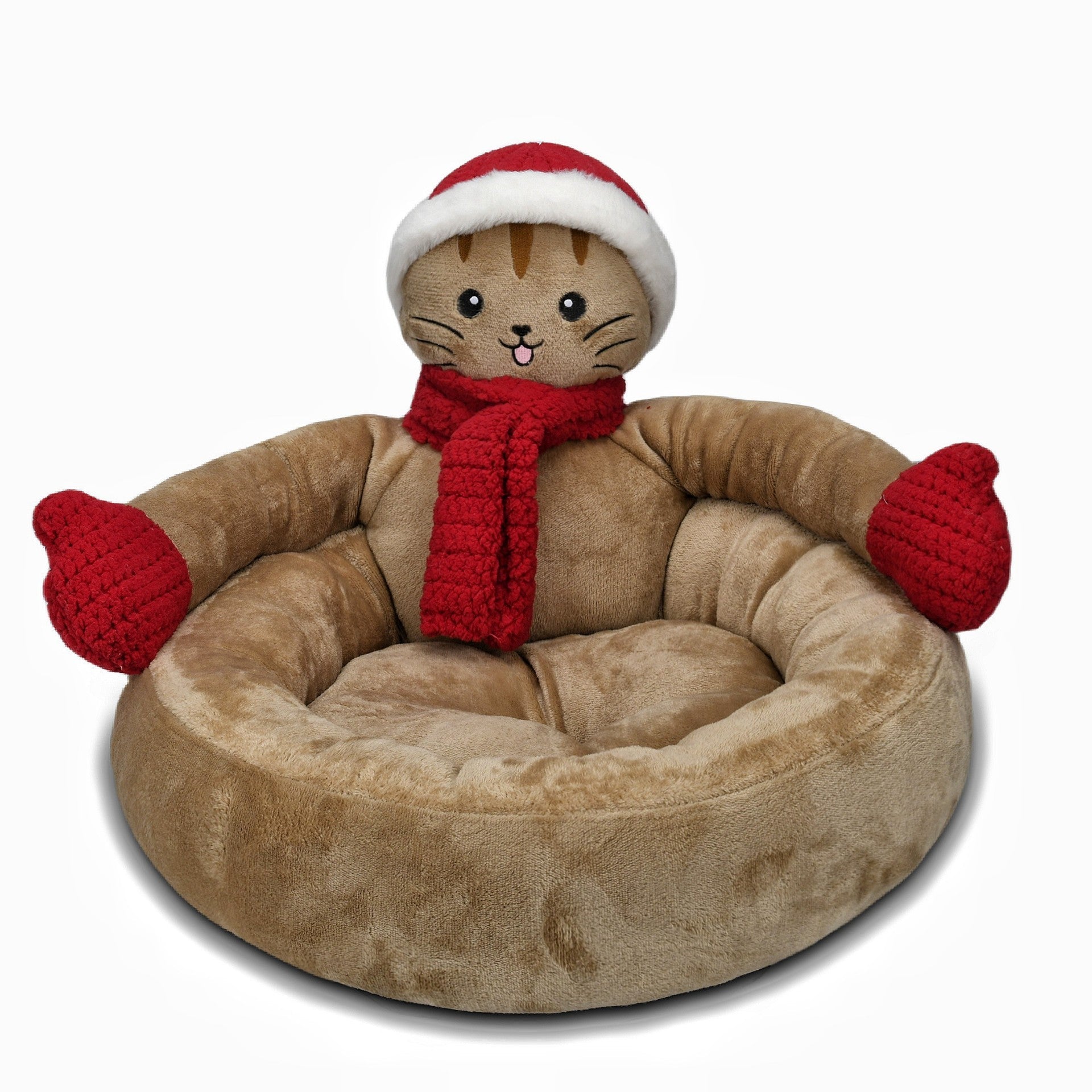 KFX-7142717 Three-Dimensional Cartoon Kennel for Dogs - Available in Snowman, Rabbit, Cat, and Bear Designs in Various Sizes