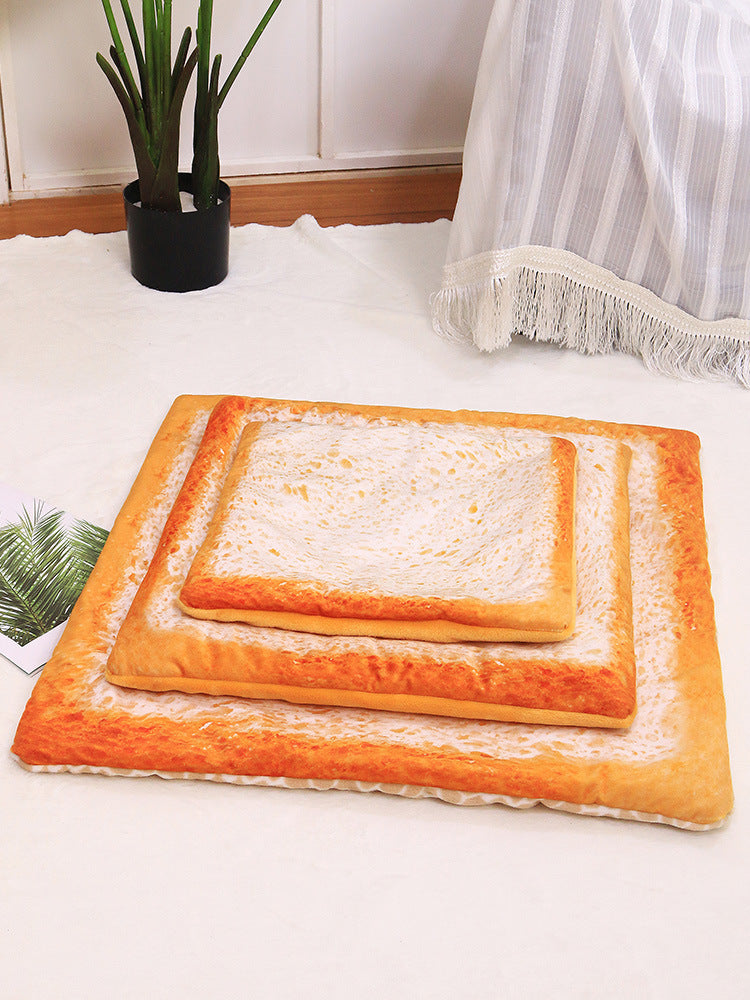 KFX-7145277 Soft and Warm Cotton Cat and Dog Sleeping Mat with Novel Food Shapes