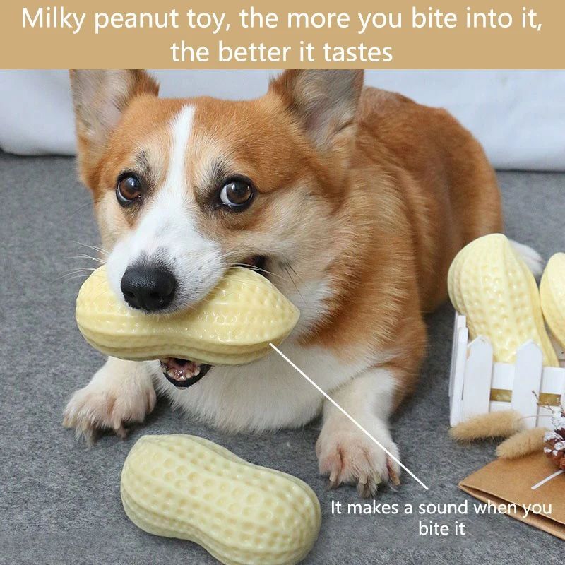 KFX-7147069 Durable Elastic Rubber Vinyl Dog Toys for Small Dogs – Boredom Relief and Teeth Cleaning Sound Toys