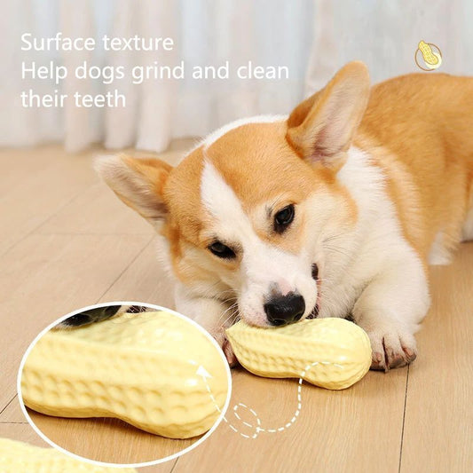 KFX-7147069 Durable Elastic Rubber Vinyl Dog Toys for Small Dogs – Boredom Relief and Teeth Cleaning Sound Toys