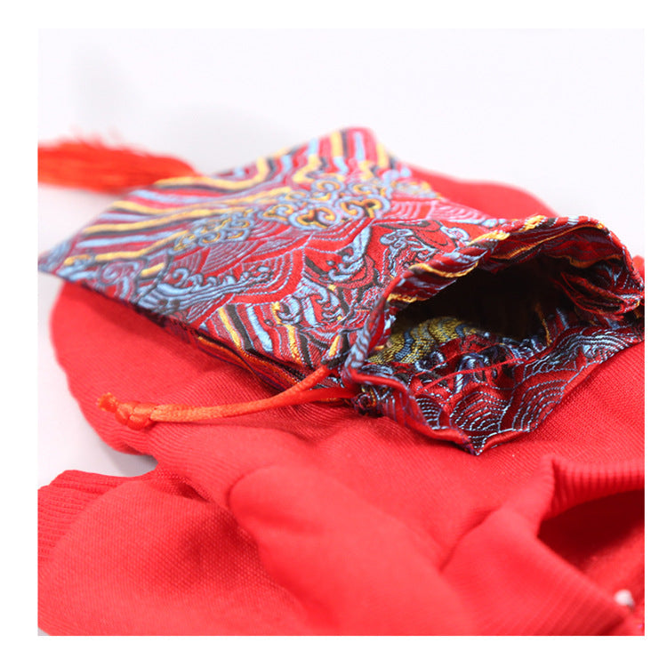 KFX-7149501 Peking Opera Inspired Hooded Pet Sweaters in Various Colors and Sizes