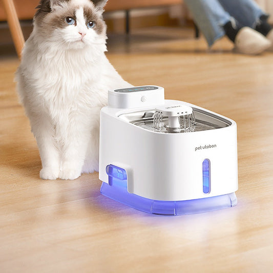 KFX-7150269 Self-Circulation Cat Water Dispenser with Thermostat and Filters