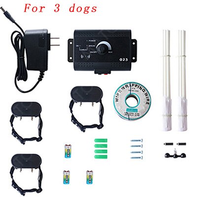 KFX-7152189 Intelligent Wireless Dog Trainer with Invisible Fence and Adjustable Stimulation