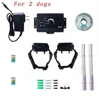 KFX-7152189 Intelligent Wireless Dog Trainer with Invisible Fence and Adjustable Stimulation