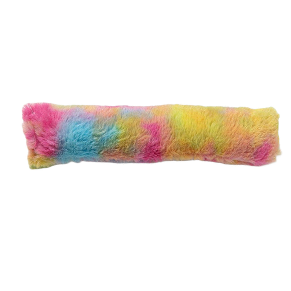 KFX-7158589 Catnip-Filled Plush Strip Pillow for Cats - Soft Fabric in Various Colors