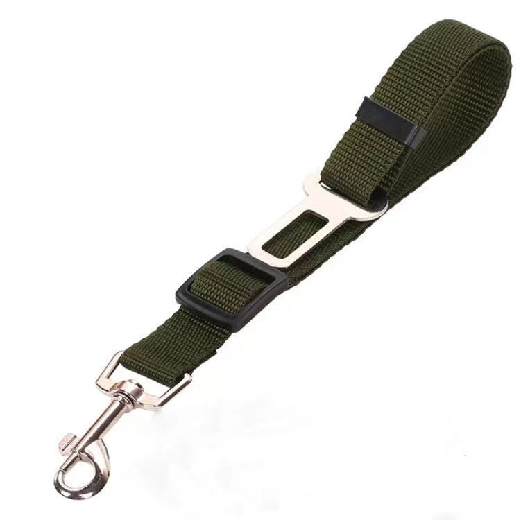 KFX-7159741 Durable Pet Traction Rope Car Seat Belt - Imitation Nylon, 2.5cm x 70cm