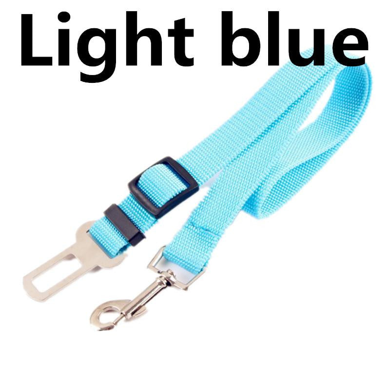 KFX-7159741 Durable Pet Traction Rope Car Seat Belt - Imitation Nylon, 2.5cm x 70cm
