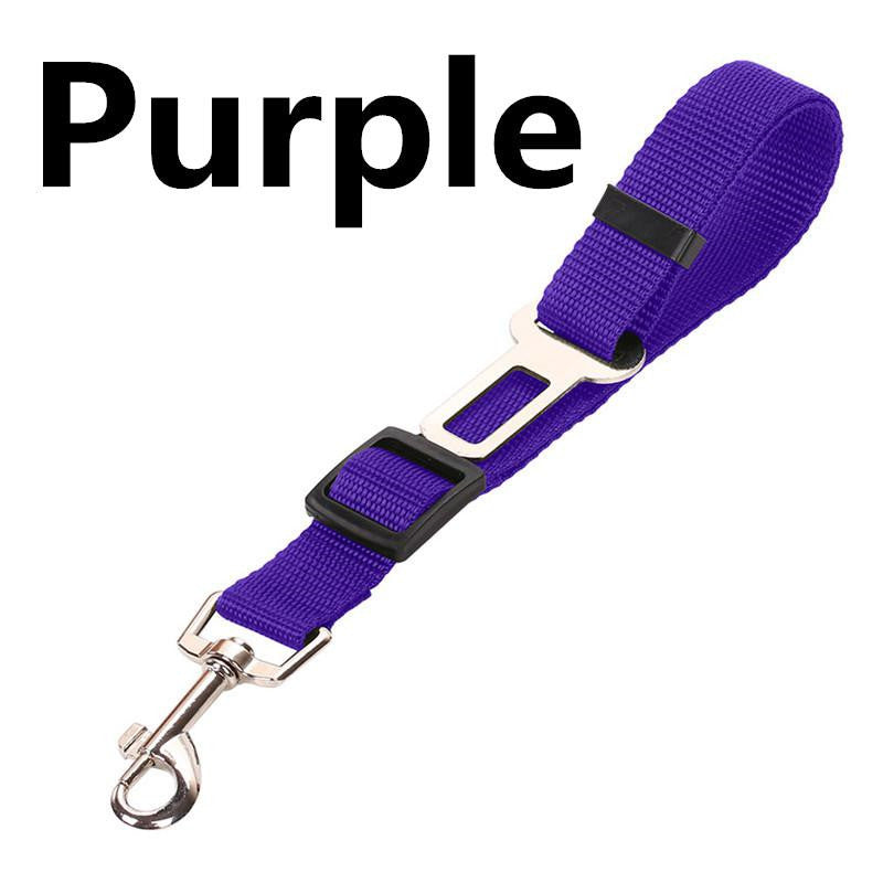 KFX-7159741 Durable Pet Traction Rope Car Seat Belt - Imitation Nylon, 2.5cm x 70cm
