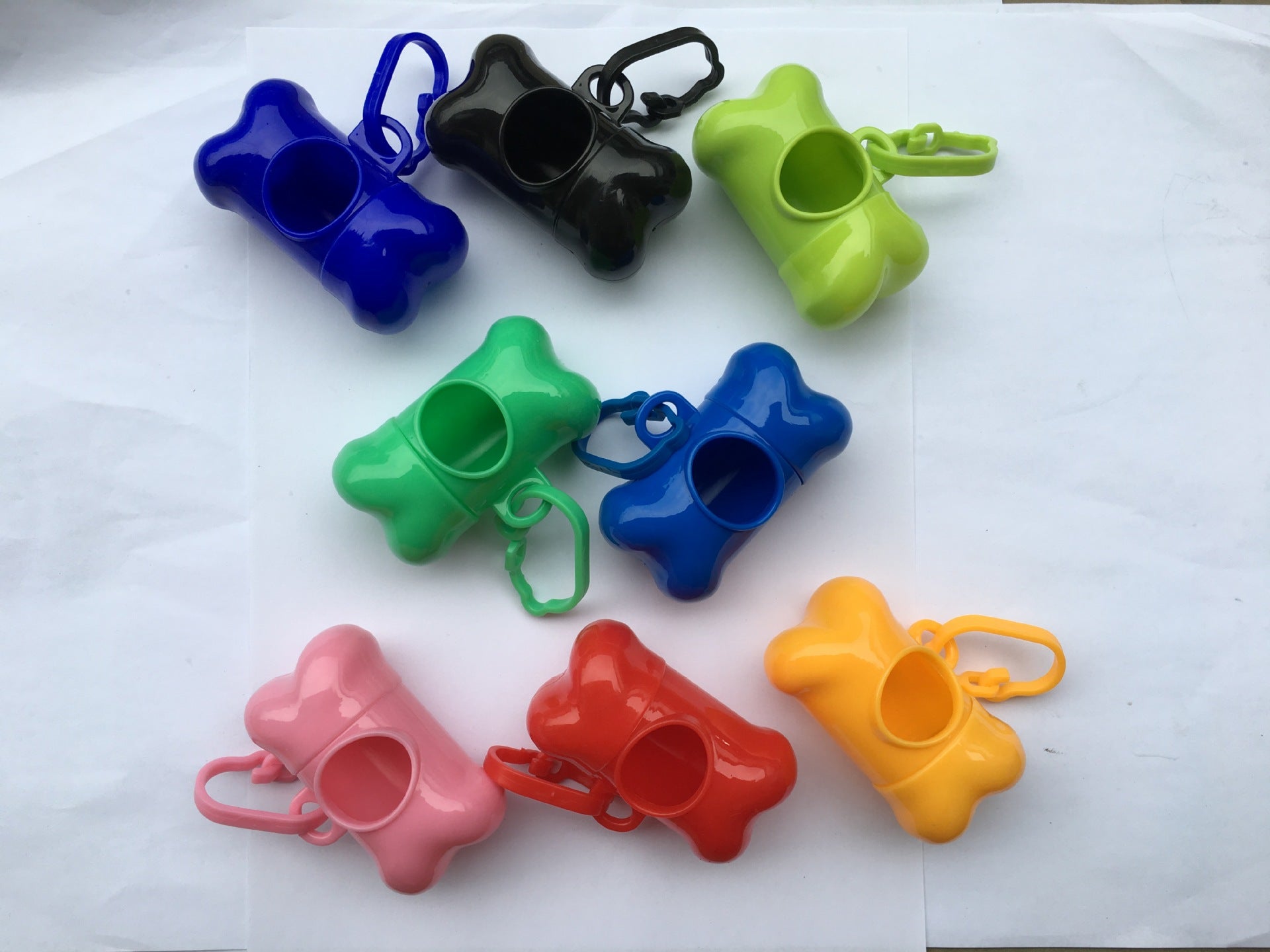 KFX-7160765 Pet Bone Design Garbage Bag Dispenser in Multiple Colors